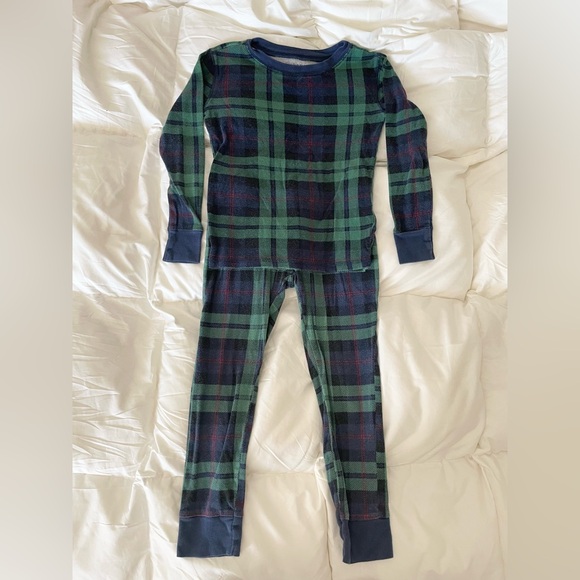 Old Navy Other - Old Navy Unisex Kids Pajama Set Plaid Snug Fit Size S (6)